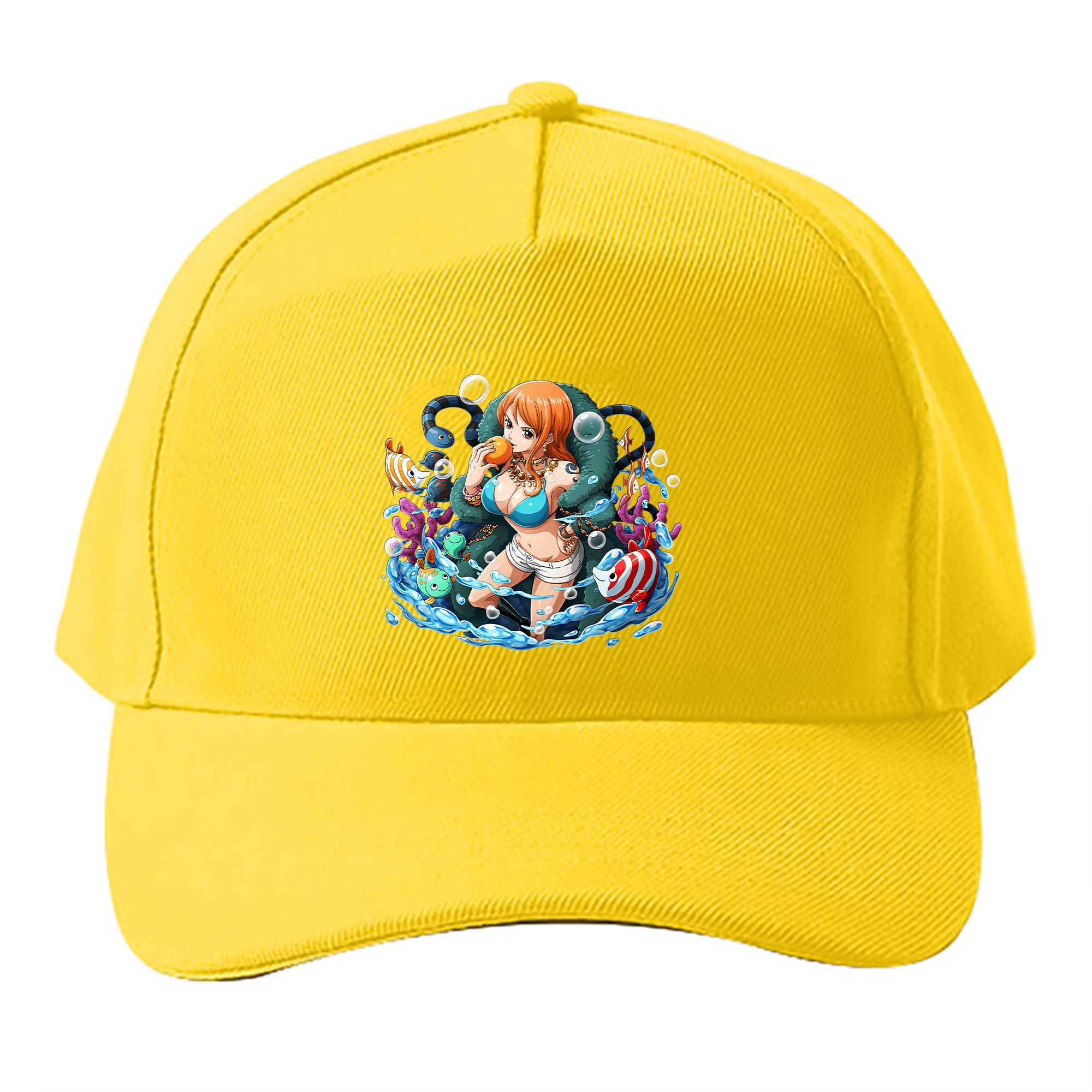 （画像用） ワンピース ナミ ONE PIECE Nami ベースボールキャップ 綿100％ 男女兼用 帽子 スポーツ